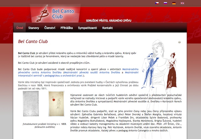 bel canto club - nahled